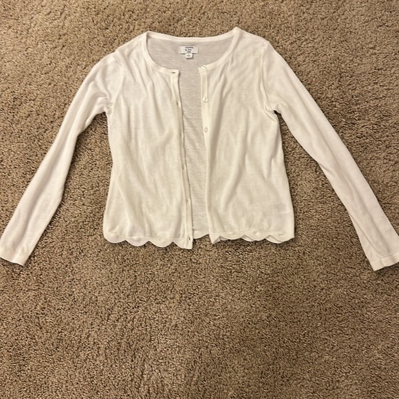 crown & ivy Other - Crown&Ivy kids mini sweaters in white(first one) navy blue(second one)